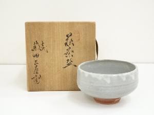 萩焼　七代兼田三左衛門造　茶碗（共箱）